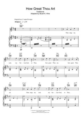 how great thou art chords key of d how great thou art is a song often sung in church settings, reflecting its deep religious roots and universal appeal